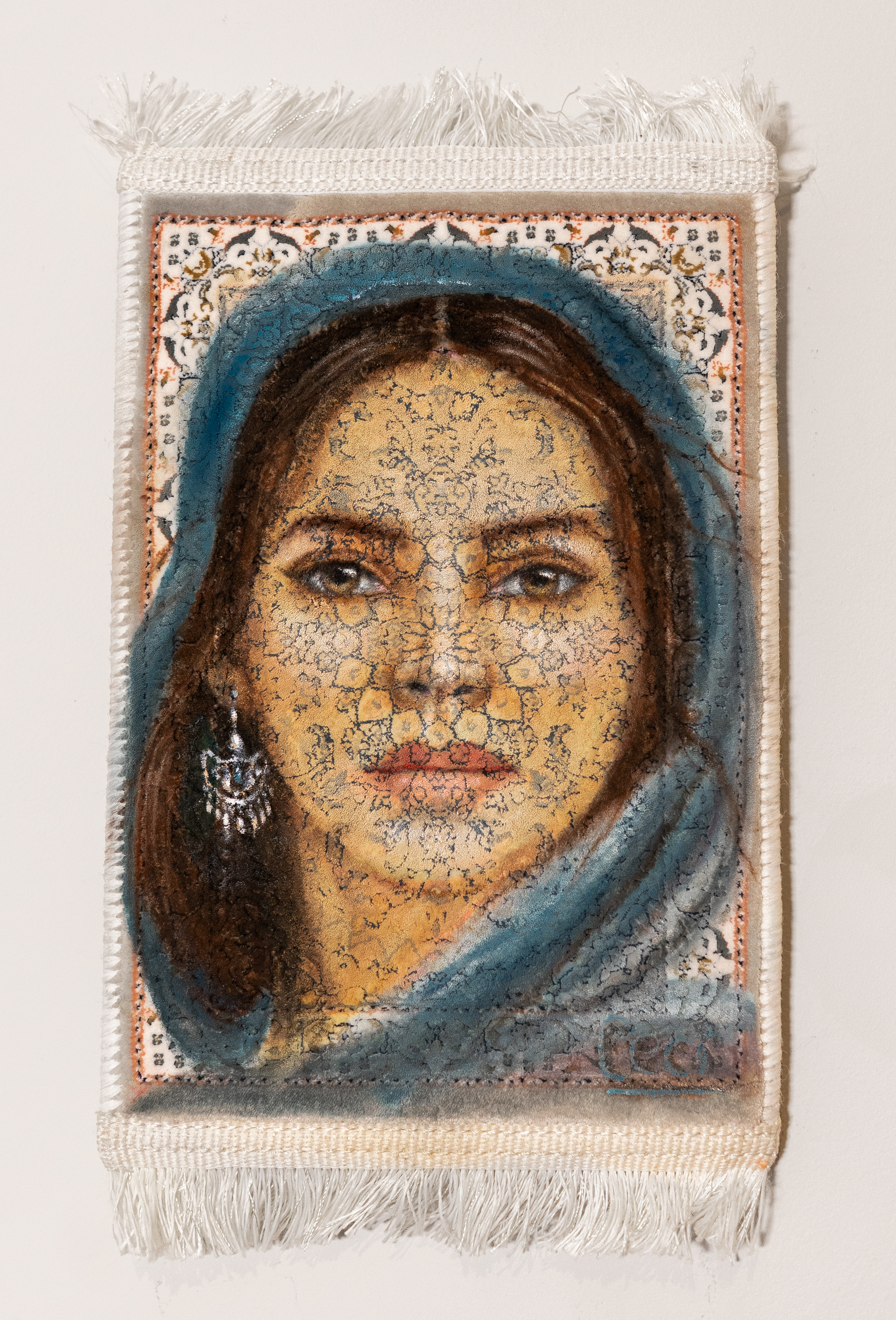 Artwork 15 on a persian rug