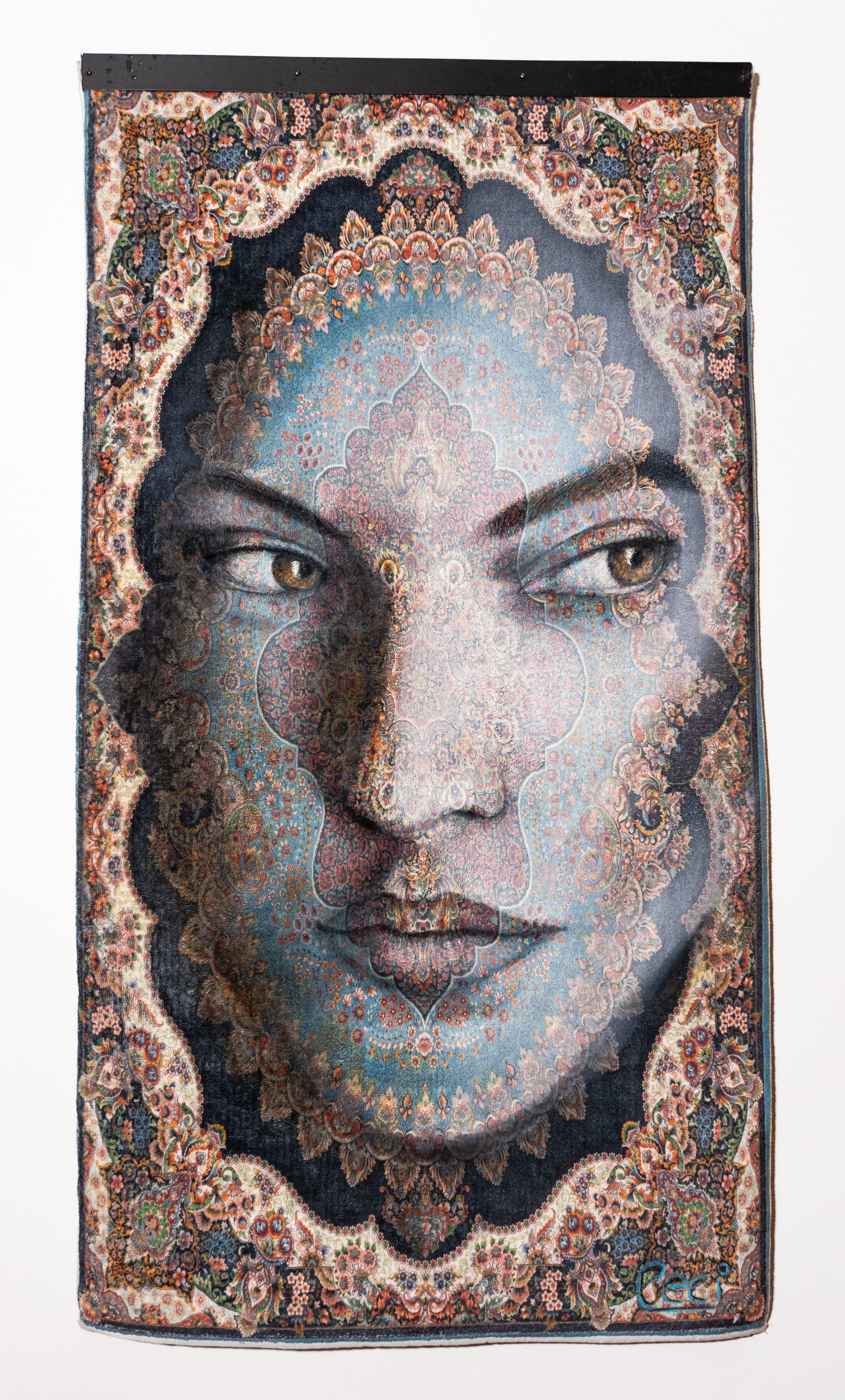 Artwork 8 on a persian rug